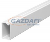 OBO 6191010 WDK15030RW Fali És Mennyezeti Csatorna fenékperforálással 15x30x2000mm hófehér PVC