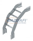 OBO 6218970 LGBV 116 VS FT Csuklós Sarokelem, függőleges, VS létrafokkal 110x600mm merítetten tűzihorganyzott acél