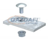 OBO 6221157 LKS 60 4 VA4571 Szorítóelem L110 kábellétrához 60x30mm rozsdamentes acél