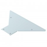 OBO 6226310 LAAD 200 R3 FS Beépíthető leágazóidom fedél fedélrögzítő kapoccsal B=200mm szalaghorganyzott