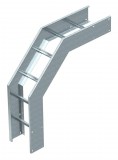 OBO 6230776 WLBF 90 166 FT 90°-Os Sarokidom, Eső 160-as nagyfesztávú kábellétrához 160x600mm merítetten tűzihorganyzott acél