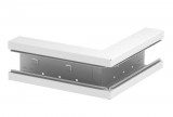OBO 6277210 GS-SA70130RW Külső Könyök szimmetrikus 70x130mm hófehér acél