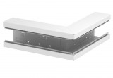 OBO 6277310 GS-SA90130RW Külső Könyök szimmetrikus 90x130mm hófehér acél