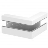 OBO 6278110 GS-AA90210RW Külső Könyök aszimmetrikus 90x210mm hófehér acél