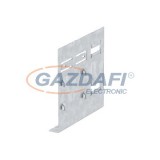 OBO 6279804 KS70130 Falikonzol Adapter GK70130-hez 128x122x27mm szalaghorganyzott acél