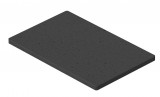 OBO 6290170 ISSGU70110 Gumialátét 70x110x4mm fekete gumi