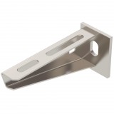 OBO 6392008 AW 15 11 VA4571 Fali És Oszlopkonzol ráhegesztett fejlemezzel B=110mm pácolt