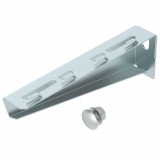 OBO 6424608 MWAG 12 21 FS Fali És Oszlopkonzol rácsos kábeltálcához B=210mm szalaghorganyzott acél