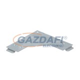 OBO 7131785 DFB 90 050 FT Fedél vízszintes 90°-os ívhez, merítetten tűzihorganyzott, DIN EN ISO 1461 B50mm