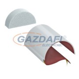 OBO 7204306 CTS-HP200 Félhéj belül bevonva 200x116x65mm szürke PVC