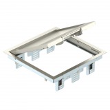 OBO 7405371 GES9M-2 10U Szerelvénybetét univerzális rozsdamentes acél