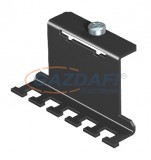 OBO 7407844 MTU ZE Húzásmentesítő szalaghorganyzott fekete acél