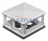 OBO 7408498 T8NL 00C 7035 Telitank 225x225x125mm világosszürke poliamid