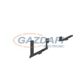 OBO 7408670 MT45V 4 Beépítő Keret 4 x 1 Modul 45-höz grafitszürke poliamid