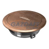 OBO 7408864 GES R2T Cu Tubusfedél fogantyúval vörösréz bevonattal cink présöntvény