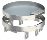 OBO 7409310 RKSRN2UZD3R9VS25 Kerek Kazetta kábelkivezetéssel ø 305mm rozsdamentes acél