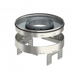 OBO 7409444 RKFRN2UZD3R4VS25 Kerek Kazetta tubushoz ø 215mm rozsdamentes acél