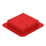 OBO 7425600 SK HB 201X201 Zsalutest 100x40-110mm piros polisztirol