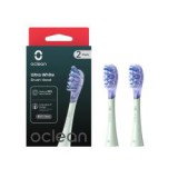 Oclean OCL553529 Ultra white fogkefe fej 2 db, zöld