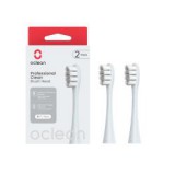 Oclean OCL554090 Professional clean fogkefe fej 2 db, szürke