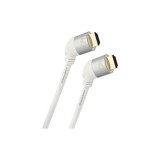 Oehlbach D1C138 Easy Connect HS.40 HDMI apa - HDMI apa, Ethernet, 1.44 m, 4K Fehér-Ezüst kábel