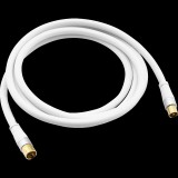 Oehlbach OB 33112 Koax antenna kábel 2m - Fehér (OB 33112)