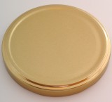 OEM 100 mm lapka, befőttes tető arany színű