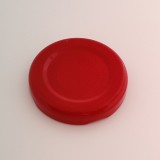 OEM 43 mm lapka, befőttes tető piros színű