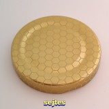 OEM 43 mm lapka, befőttes tető sejtes színű