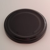 OEM 58 mm lapka, befőttes tető fekete színű