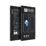 OEM 5D Full Glue edzett üveg - iPhone 14 Pro (adatvédelmi) fekete fólia