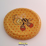 OEM 63 mm lapka, befőttes Maya a méhecskés tető