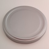 OEM 63 mm lapka, befőttes tető ezüst színű