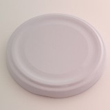 OEM 63 mm lapka, befőttes tető fehér színű