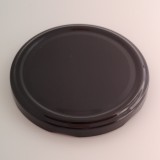 OEM 63 mm lapka, befőttes tető fekete színű