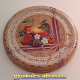 OEM 82 mm gyümölcsös abroszos lapka