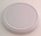 OEM 89 mm lapka, befőttes fehér színű tető