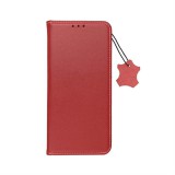 OEM Bőr Forcell Tok Smart Pro Samsung A13 4G claret