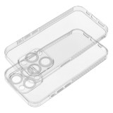 OEM CLEAR CASE 1,5mm GRID tok iPhone 12 Pro - átlátszó