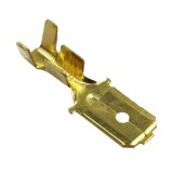 OEM Csúszósaru, kábelvég füles (apa) 6,3mm SF1ECK (100db) 015/459