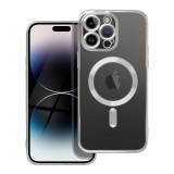 OEM ELECTRO MAG COVER MagSafe-kompatibilis tok iPhone 17 Pro Max - ezüst színű
