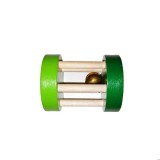 OEM Fa mókuskerék csörgő -Zöld