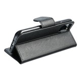 OEM Fancy Book case Samsung Galaxy S23 FE fekete tok