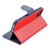 OEM FANCY könyvtok iPhone 16 Plus - piros-kék