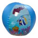 OEM Felfújható strandlabda halacskás