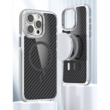 OEM FIBER tok comapitble with MagSafe for IPHONE 16 szürke
