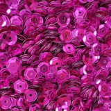 OEM Flitter Rózsaszín (6mm) 5g/csomag