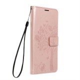 OEM Forcell Mezzo flipes tok Samsung S22 Ultra Tree Rose arany