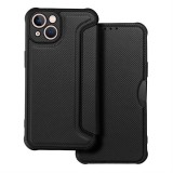 OEM Forcell Razor flipes tok iPhone 13 fekete