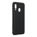 OEM Forcell SZILIKON LITE tok Samsung Galaxy A40 fekete telefontok